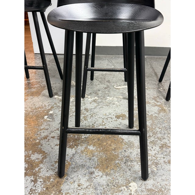 Stefan Diez for E15 Jean Bar Stools, Set of Four For Sale - Image 9 of 12