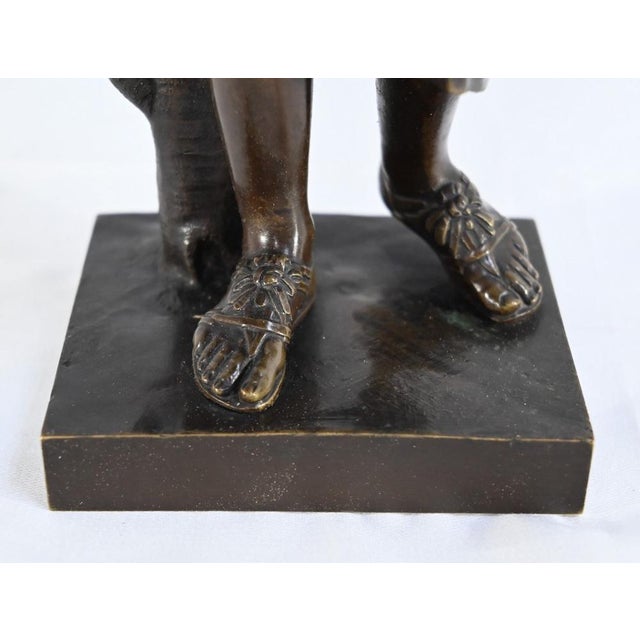 After Praxitèle, Diane de Gabies, 1800s, Bronze For Sale - Image 11 of 18