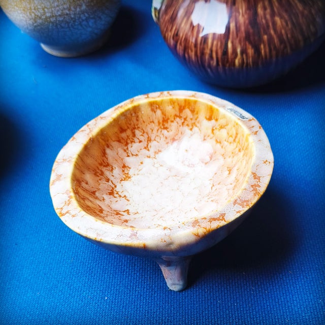 Tripod Bowl by the Potters of Accolay, France, 1950s For Sale - Image 13 of 17
