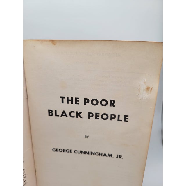 1960s 1960s "The Poor Black People-a Colletor's Item" by George Cunningham, Jr. For Sale - Image 5 of 12