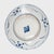 Asian Chinese Blue & White Trailing Vines Plate, C. 1850 For Sale - Image 3 of 3