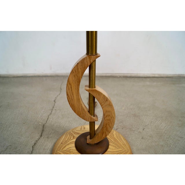 1940s Art Deco Torchiere Sculptural Floor Lamp For Sale - Image 11 of 12