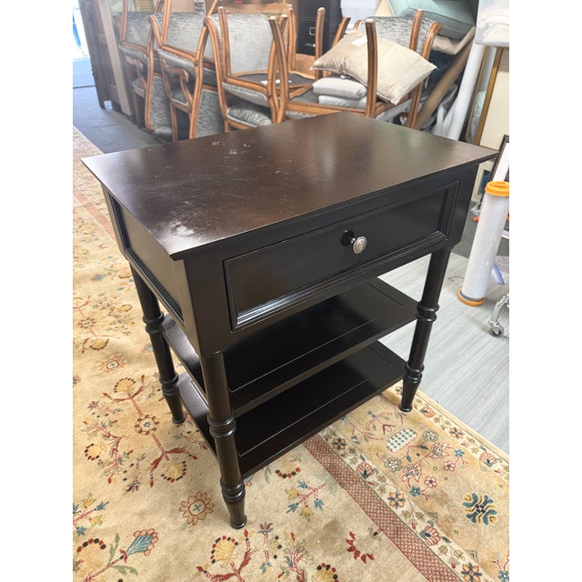 Traditional Drexel Heritage Portobello Collection Gina Nightstand, Vintage For Sale - Image 3 of 12