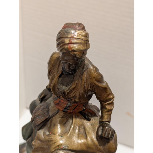Mid 20th Century Rudulph Chocholka (Austrian 1888-1958) Bronze "La Caravane" For Sale - Image 13 of 17