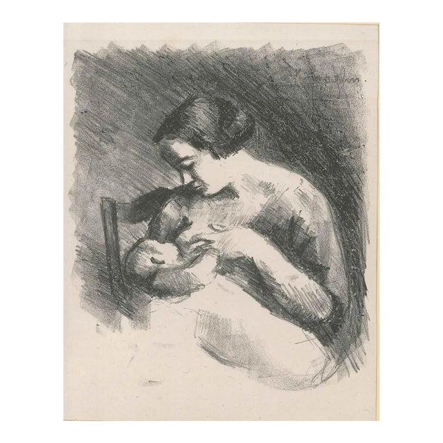 Maurice Asselin, Maternité, 1924, Lithograph For Sale