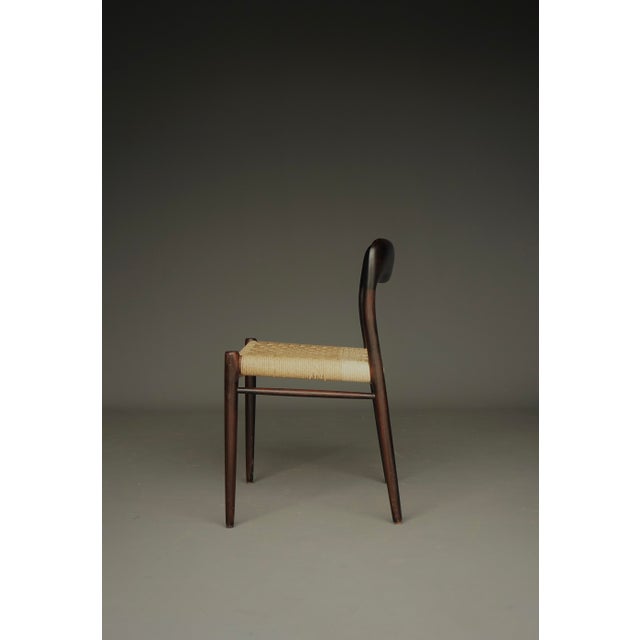 Model 75 Chairs in Beech by Niels Otto Møller for J.L. Moller, 1960s, Set of 6 For Sale - Image 15 of 18
