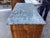19th C. French Cherry Buffet W/ Marble Top For Sale - Image 4 of 10
