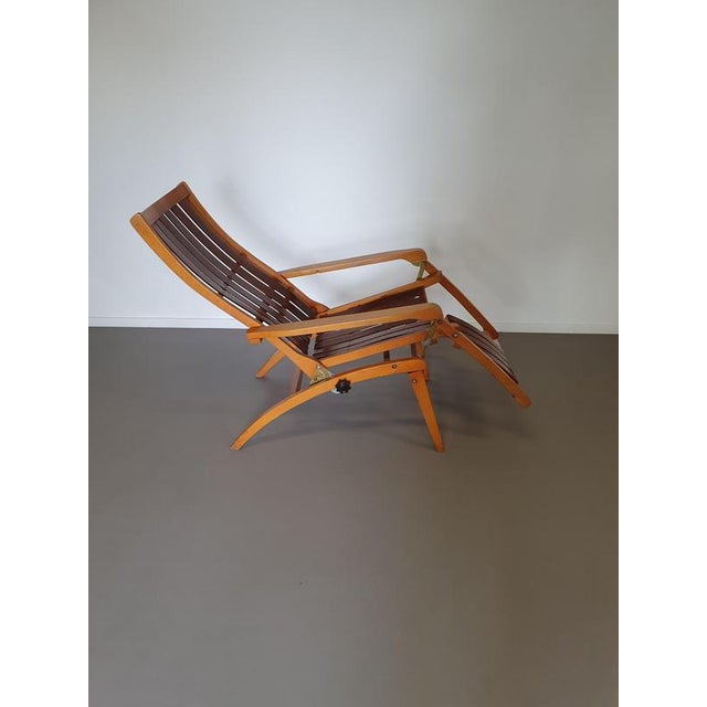 Bentwood Siesta Medizinal Lounge Chair from Thonet, 1951 For Sale - Image 13 of 14