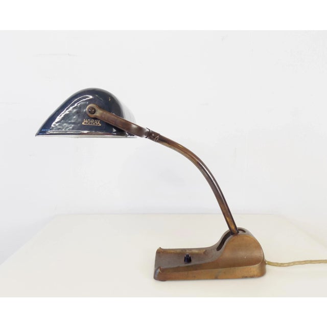 Horax Banker Table Lamp from Dr. Schneider & Co For Sale - Image 6 of 18