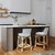 Combining clean lines with tropical materials, this Butler Specialty Company stylish low back counter stool infuses modern...