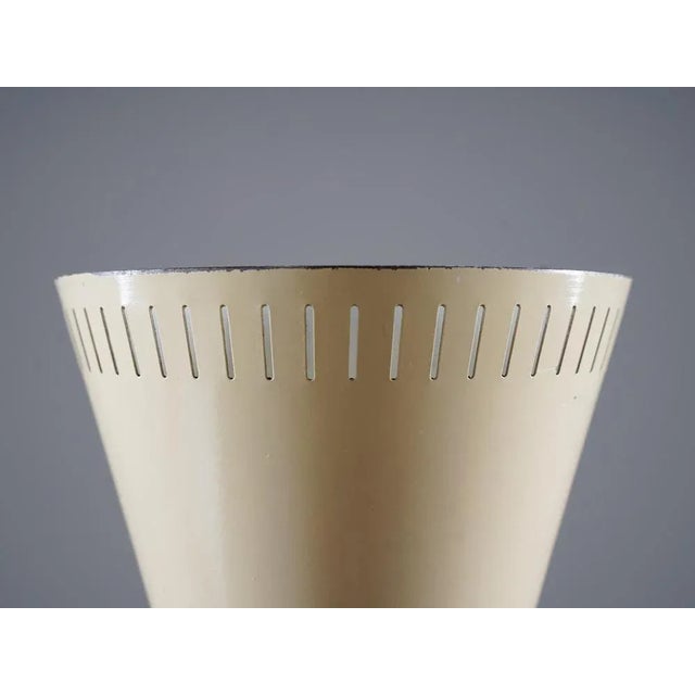 ASEA Swedish Modern Uplight Floor Lamp in Brass attributed to Asea, 1940s For Sale - Image 4 of 8