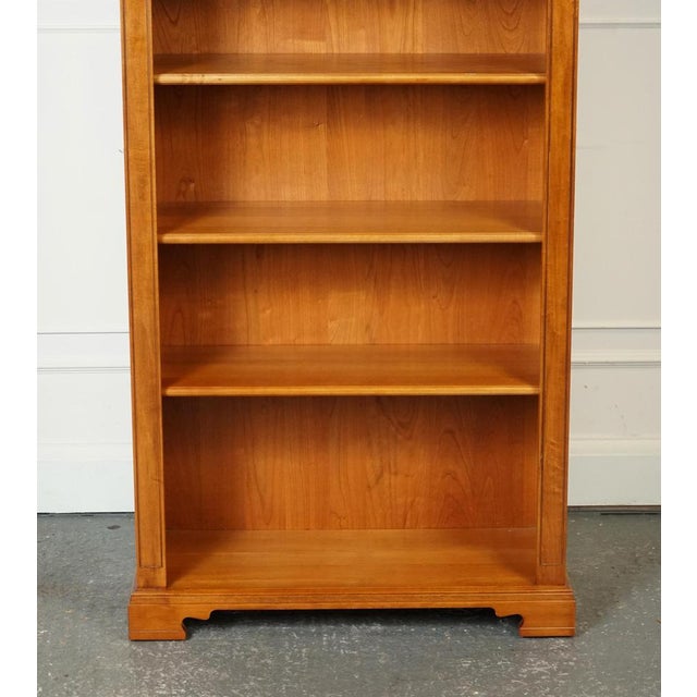 Wood Vintage Tall Open Bookcase with 5 Shelves by Younger Furniture, London For Sale - Image 7 of 15