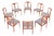 Juliane Dining Chairs by Johannes Andersen for Uldum Mobelfabrik, 1960s, Set of 8 For Sale