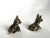 Late 20th Century English Traditional Small Figurative Fox Solid Brass Cabinet Knobs, a Pair For Sale - Image 5 of 10