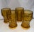 Mid-Century Modern 1960s Mid-Century Modern Amber Viking Glass Juice Glasses- Set of 4 For Sale - Image 3 of 6