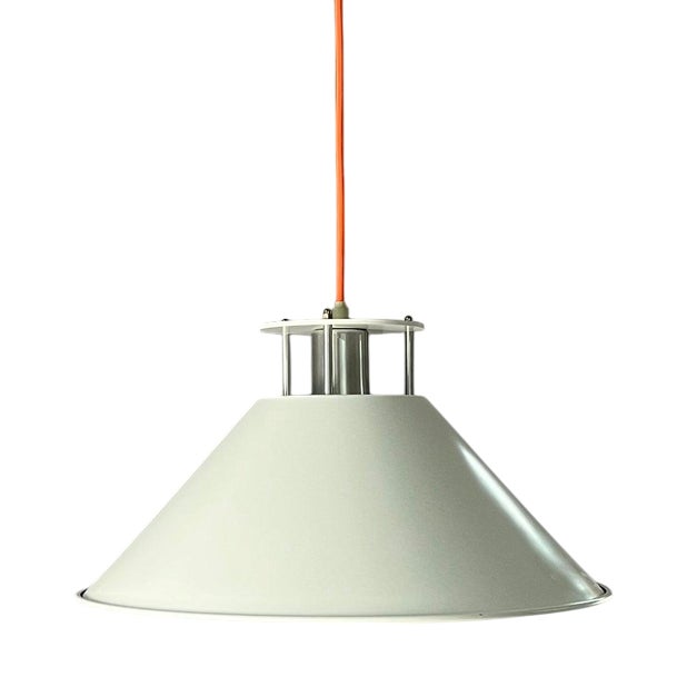 Hanging Lamp in White by C.F. Möller Architects for Nordisk Solar For Sale
