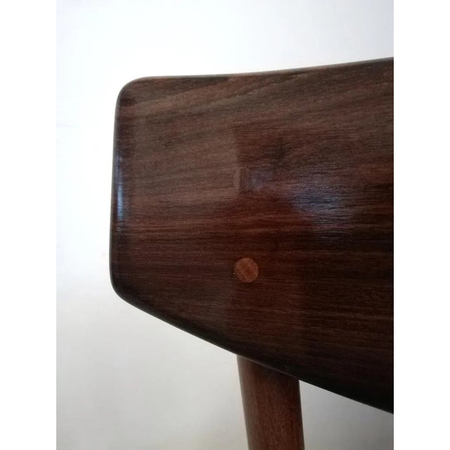 Mid-Century Danish Style Dining Chairs in Mahogany & Rosewood,1960, Set of 4 For Sale - Image 15 of 18