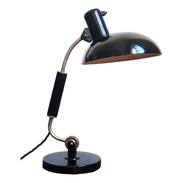Bauhaus Desk Lamp by Christian Dell for Koranda, Austria, 1930s For Sale