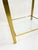 Gold Mid-Century Modern Side Tables, Italy, 1970s, Set of 2 For Sale - Image 8 of 9