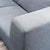 Eq3 Morten Dark Grey 4-Seat Sectional Sofa With Left Chaise For Sale In San Francisco - Image 6 of 8