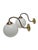 1950s Vintage Art Deco Wall Lamps, Poland, 1950s, Set of 2 For Sale - Image 5 of 6