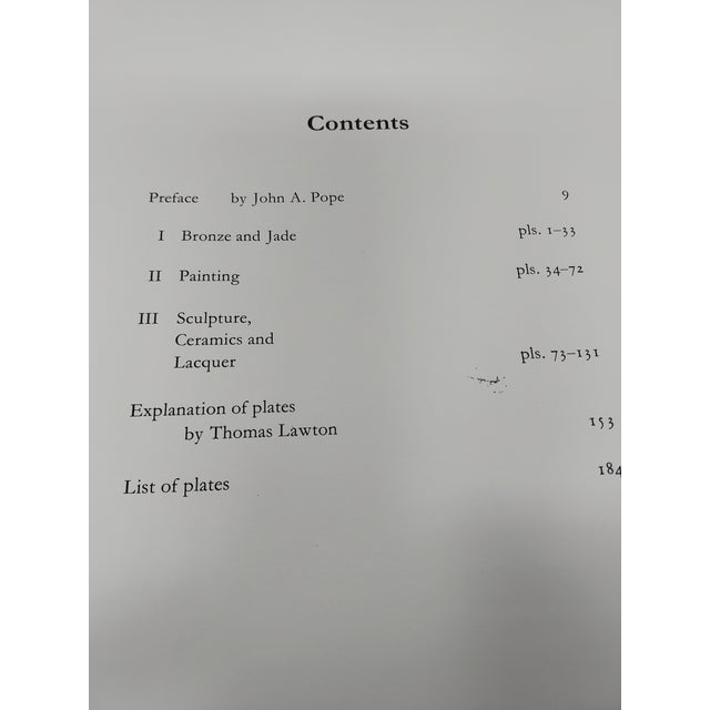 131 Stunning color plates of priceless Chinese art and artifacts. (92 to 99 are unbound but intact). Book itself is 14.5"...