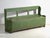 Antique Painted Storage Bench in Pine, 1900 For Sale - Image 13 of 13
