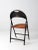 Vintage Metal Folding Chair For Sale - Image 11 of 13
