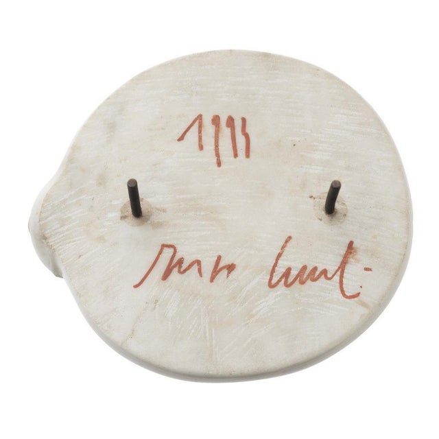 Female Portrait is an original marble sculpture realized in 1993. This elegant sculpture was entirely realized in Carrara...