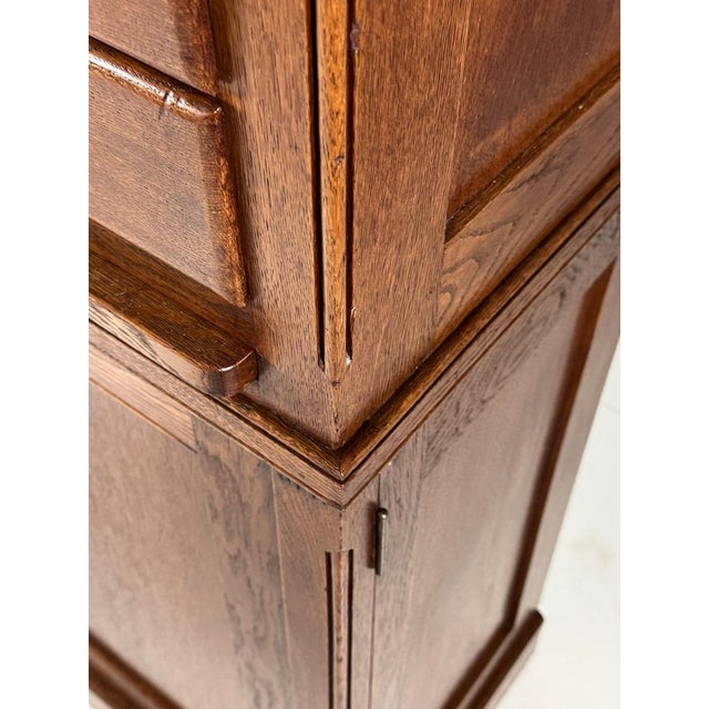 Oak Filing Cabinet, 1890s For Sale - Image 16 of 18