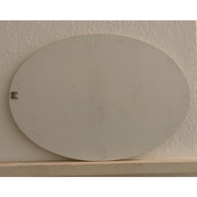 Beveled Mirror with Brass Frame, 1980s, in Very Good conditions. Designed 1980 to 1989