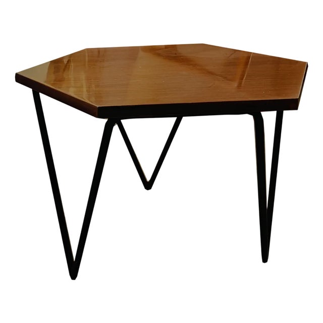Italian Hexagonal Coffee Table by Gio Ponti for Isa Bergamo, 1950s For Sale