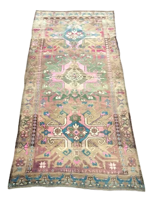 Vintage Contemporary Turkish Handmade Rug