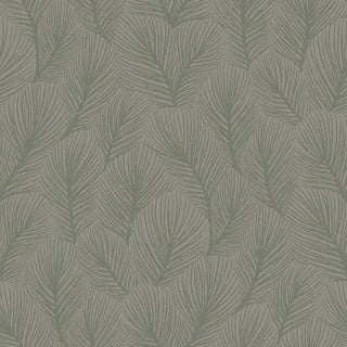 Boråstapeter Pine Tree Wallpaper In Sage For Sale