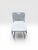 Vintage Set of Four Chrome Cantilever Dining Chairs With White Woven Rattan Backs For Sale - Image 10 of 11