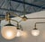 Arteriors Home Arteriors Modern Brass Frosted Glass Globe Uticia Chandelier For Sale - Image 4 of 6