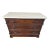 Antique Mid-19th Century Walnut Marble-Top Chest For Sale
