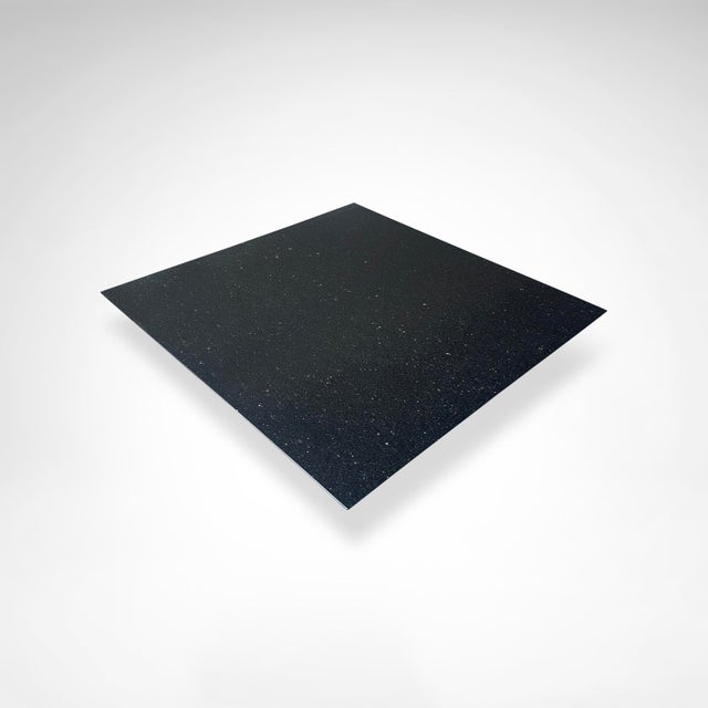 Postmodern Postmodern Star Galaxy Granite and Brushed Metal Coffee Table by Draenert, Germany, 1980s For Sale - Image 3 of 8