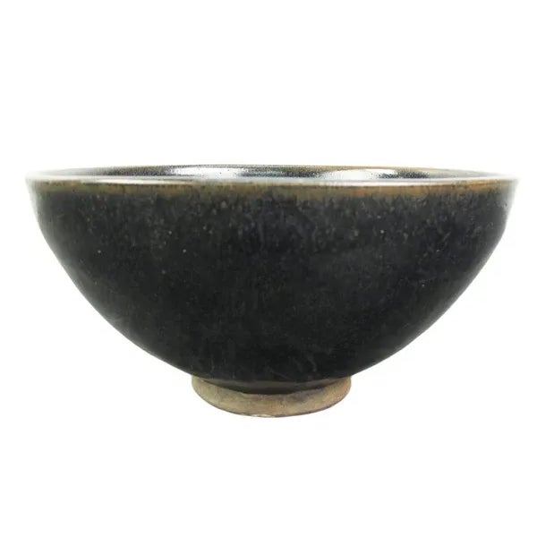 2010s Black Ceramic Bowl For Sale - Image 5 of 6