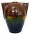 Warm-Flamed Sandstone Vase, 1980s For Sale