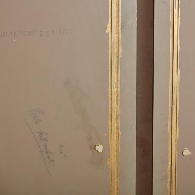 Art Deco Pair of Rose Gold Back Painted Mirrors No. 06, France 1920s For Sale - Image 3 of 11