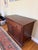 Ethan Allen Vintage Ethan Allen Medallion Style Cherry Server Cabinet For Sale - Image 4 of 16