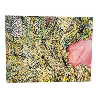 Victor Lacks, Oil on Canvas, 1972 For Sale