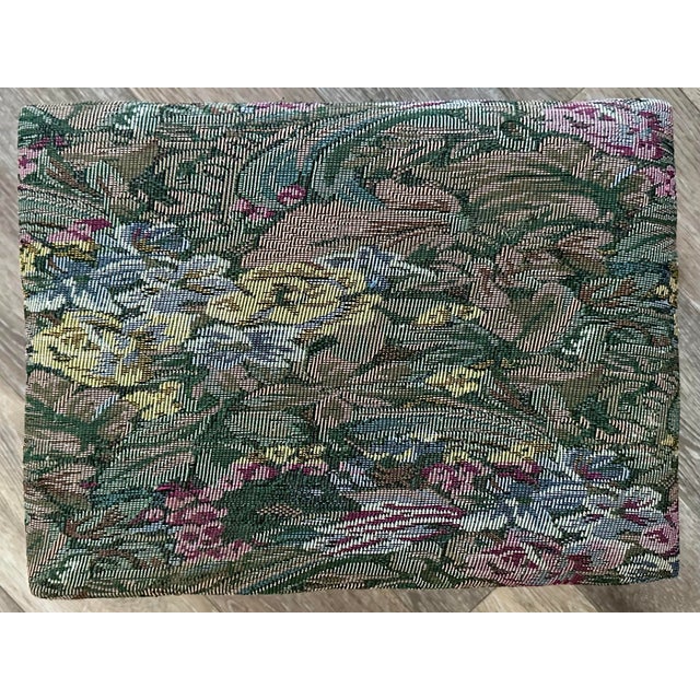 Brown Vintage Late 20th Century Wood Foot Stool With Storage For Sale - Image 8 of 8