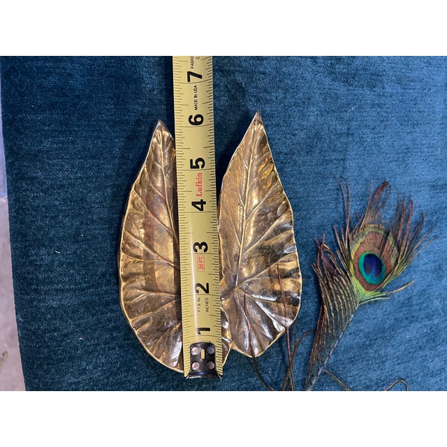 Metal Virginia Metal Craft Brass Ashtray For Sale - Image 7 of 8