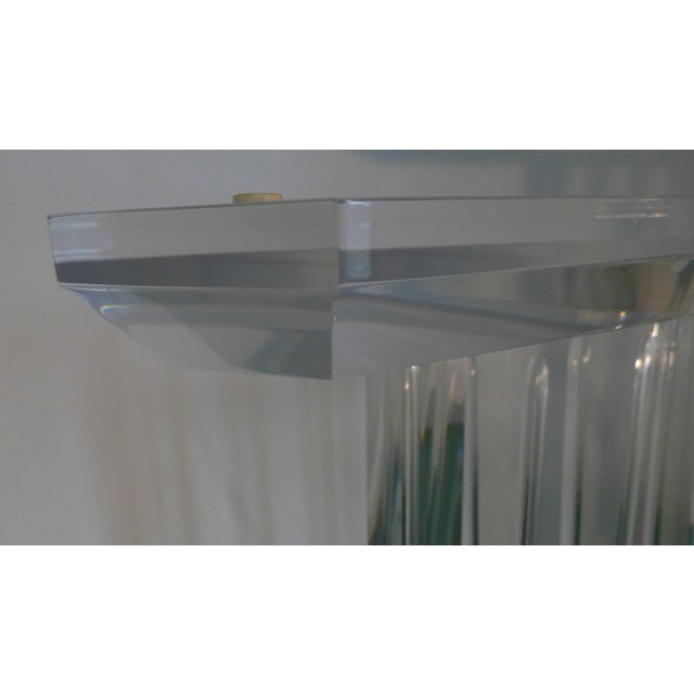 Sculptural Base for Acrylic Glass Table, Italy, 2000 For Sale - Image 9 of 12