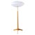 Mid-Century Modern Floor Lamp in Birch Wood and Brass from Bergboms, Sweden, 1960s For Sale - Image 13 of 13