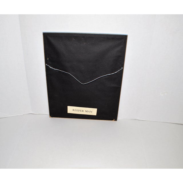 Contemporary Al Albert Hirschfeld Harlem Reefer Man Lithograph Print For Sale - Image 3 of 4