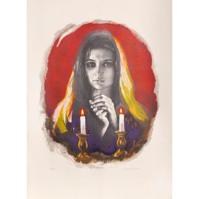 1970s Shabbas Candles IV A, Sandu Liberman For Sale - Image 5 of 5