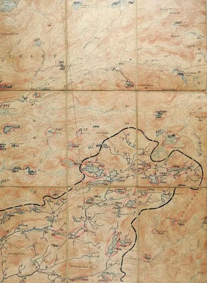 West Canada Lakes New York 1900 Us Geological Survey Folding Map